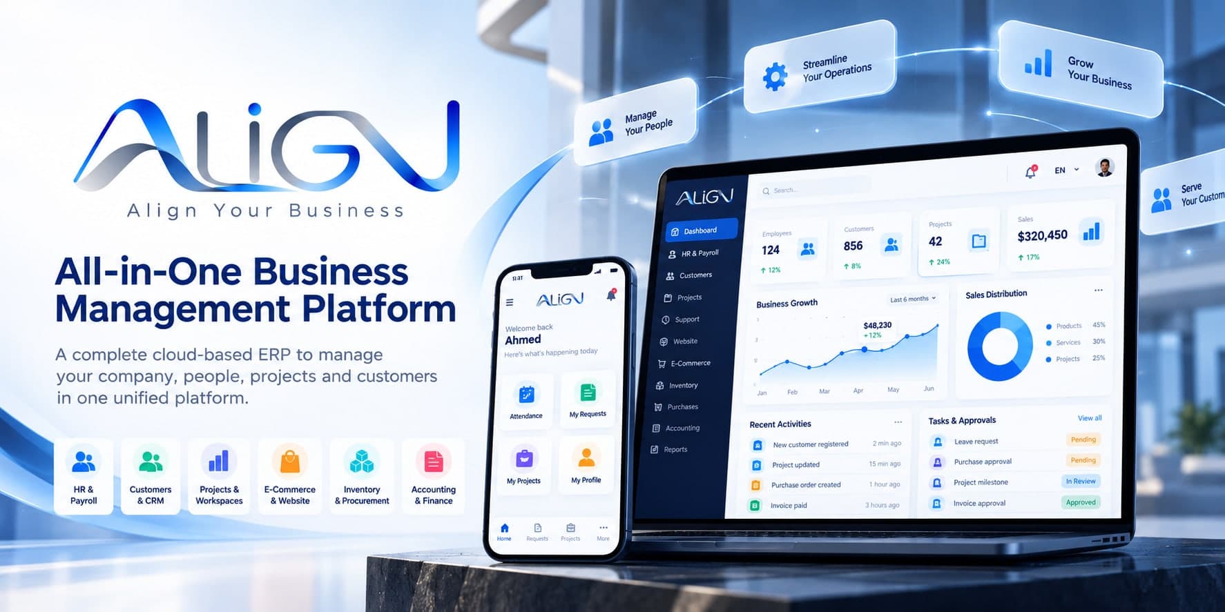 ALIGN — All-in-One Business Management Platform